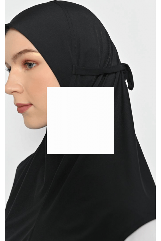 Maisa Hijab Sporty Black